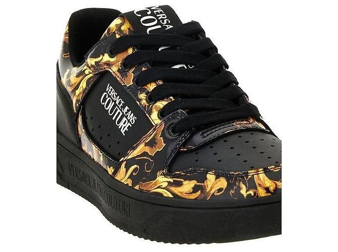 Versace Sneakers Starlight Fondo Nero - vista 7