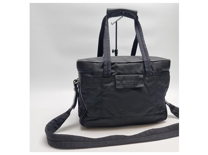 Prada Borsa da viaggio Boston in nylon (alta qualità, include tracolla) - vista 11