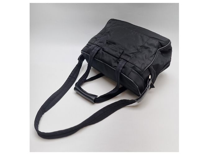 Prada Borsa da viaggio Boston in nylon (alta qualità, include tracolla) - vista 14