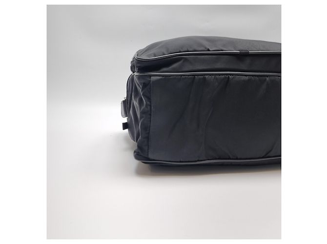 Prada Borsa da viaggio Boston in nylon (alta qualità, include tracolla) - vista 18
