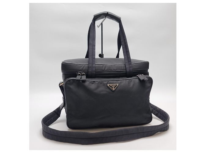 Prada Borsa da viaggio Boston in nylon (alta qualità, include tracolla) - vista 4