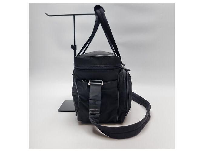 Prada Borsa da viaggio Boston in nylon (alta qualità, include tracolla) - vista 8