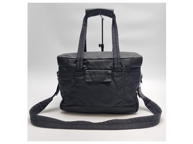 Prada Borsa da viaggio Boston in nylon (alta qualità, include tracolla) - vista 9