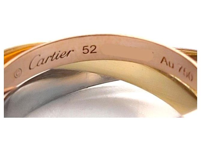 Cartier Anello Trinity Multicolore - vista 5