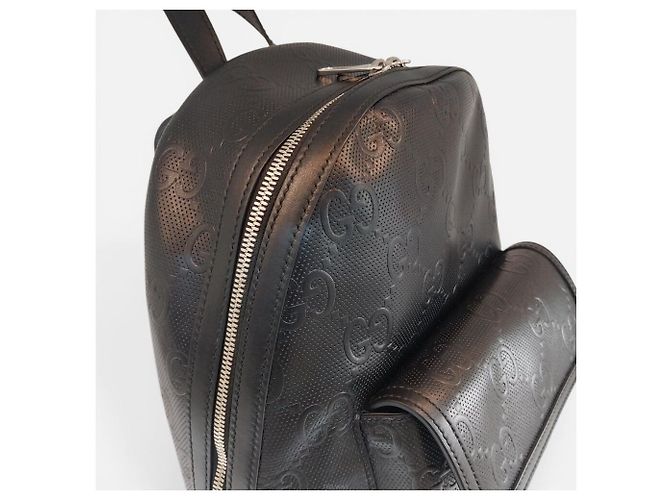 Gucci GG Präge-Rucksack Schwarz - Ansicht 3