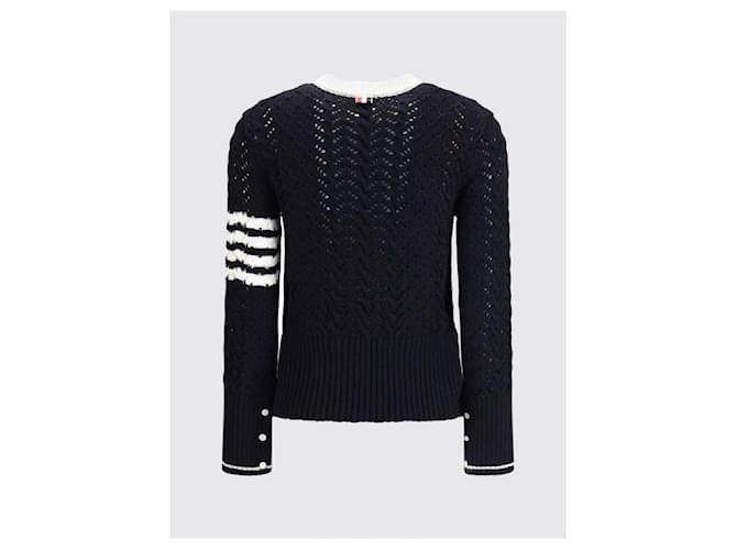 Thom Browne Pull classique Bleu - vue 5