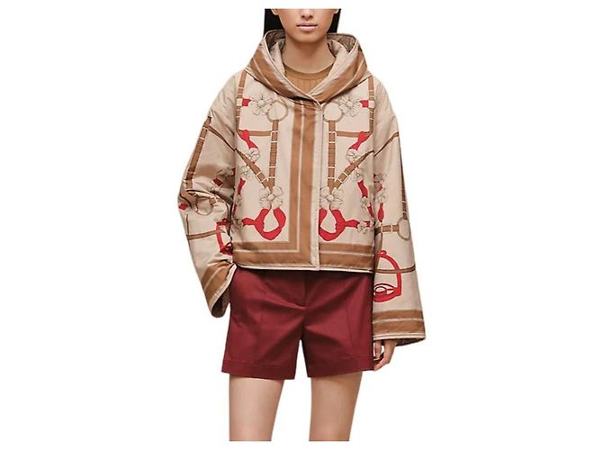 Hermès Chaqueta reversible Castaño - vista 2