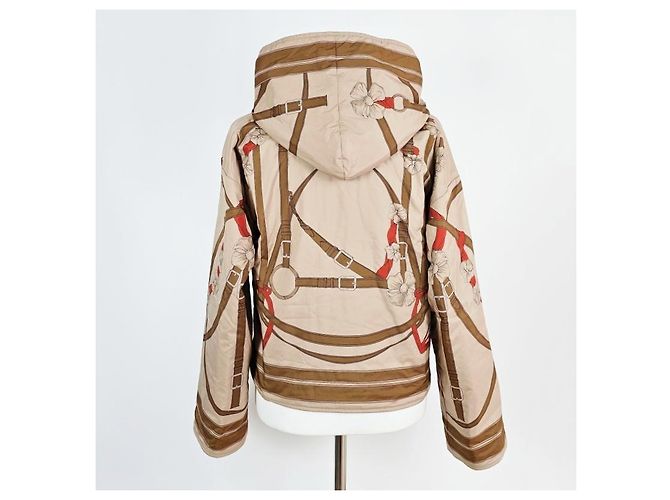 Hermès Chaqueta reversible Castaño - vista 8
