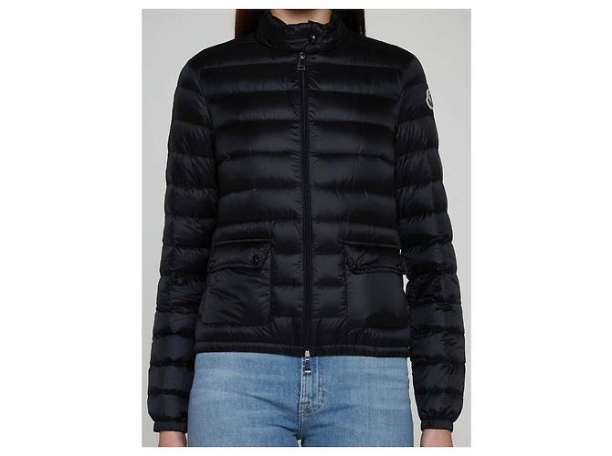 Moncler Kurze Steppjacke Schwarz - Ansicht 5