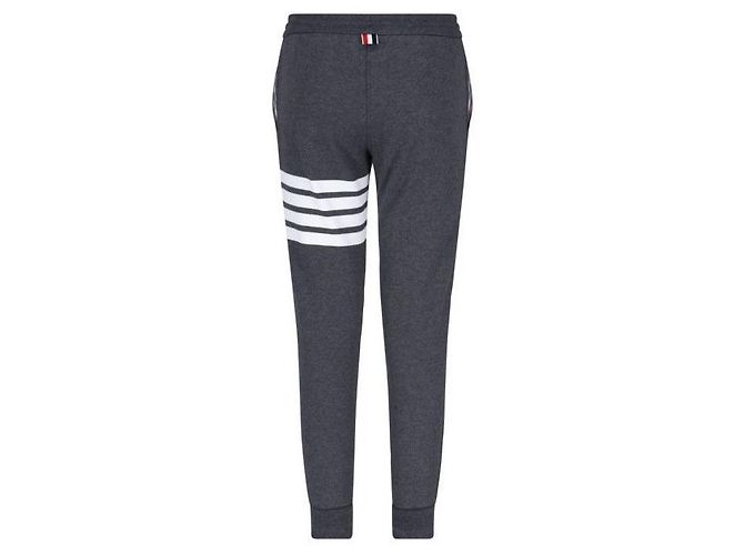 Thom Browne Calças de moletom Classic Loopback Marrom - vista 5