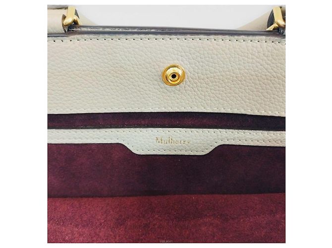Mulberry Borsa a Spalla Chester Classic Tote Marrone - vista 7