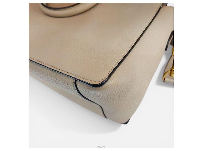 Mulberry Borsa a Spalla Chester Classic Tote Marrone - vista 8