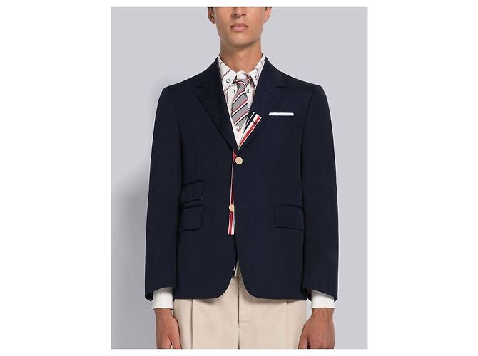 Thom Browne Typewriter-Stoffjacke - Ansicht 4