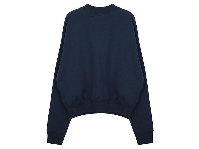 Chloé Moletom de algodão com gola alta e logo - vista 4