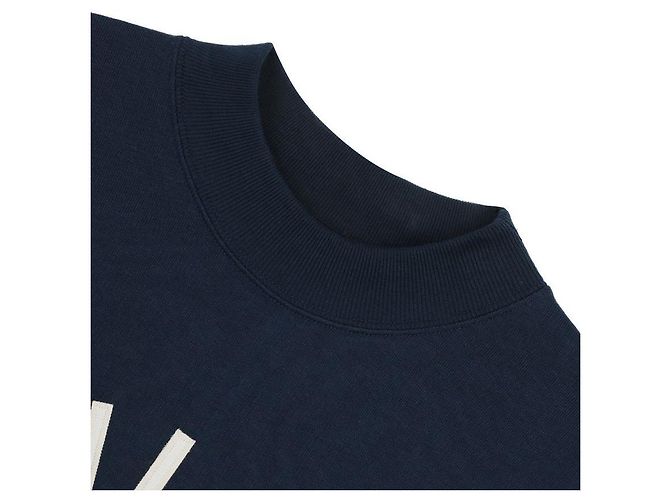 Chloé Moletom de algodão com gola alta e logo - vista 5