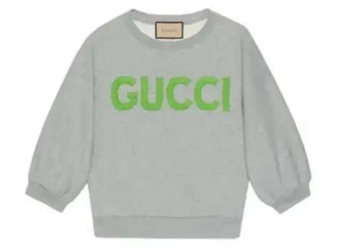 Gucci Sudadera corta de jersey de algodón XJGDP Castaño - vista 4