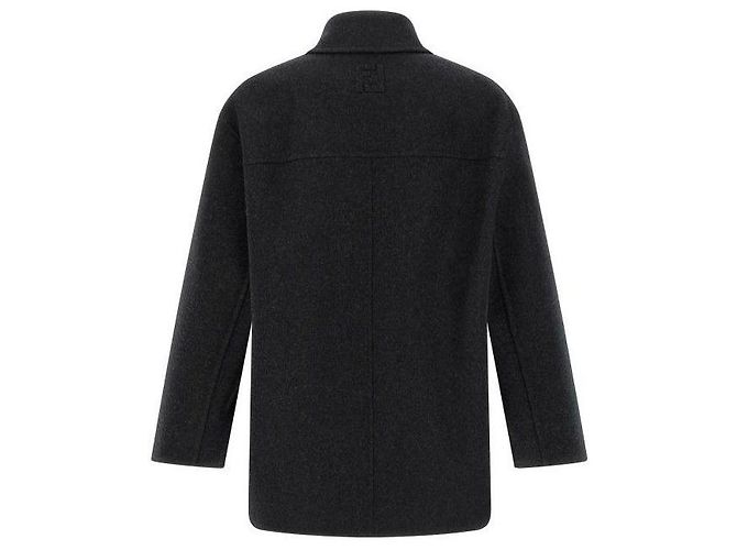 Fendi Wool Coat AOYA Black - view 5