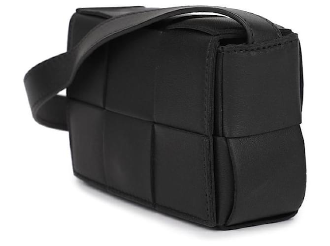 Bottega Veneta Mini Cassette Bag Nero - vista 4