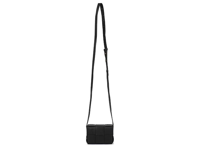 Bottega Veneta Mini Cassette Bag Nero - vista 5