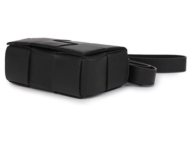 Bottega Veneta Mini Cassette Bag Nero - vista 6