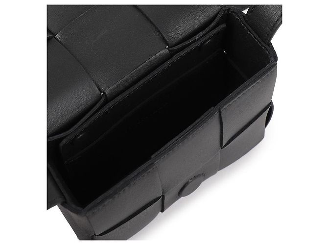 Bottega Veneta Mini Cassette Bag Nero - vista 8