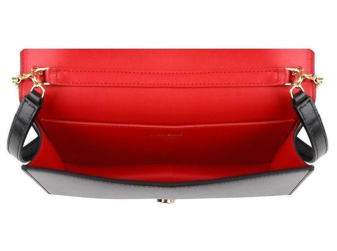 Salvatore Ferragamo Mini Bag Double Gancini Nero - vista 7