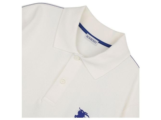 Burberry Polo mit kurzen Ärmeln und Logo Weiß - Ansicht 5