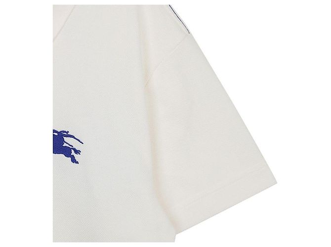 Burberry Polo mit kurzen Ärmeln und Logo Weiß - Ansicht 7