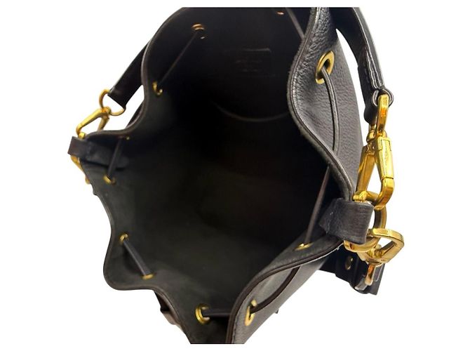 Louis Vuitton Borsa a Spalla Rockme Bucket MM Nera Nero - vista 8