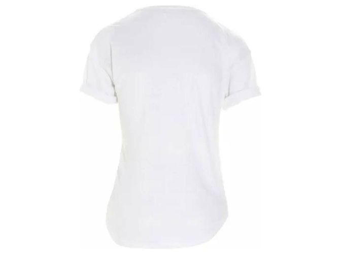 Isabel Marant T-Shirt mit kurzen Ärmeln Weiß - Ansicht 5