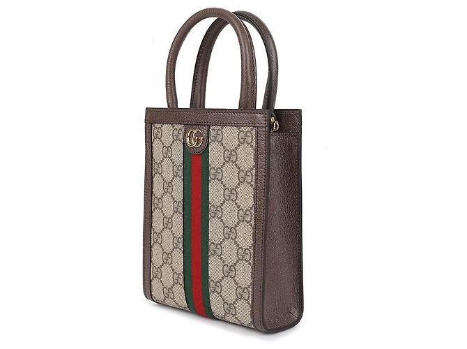 Gucci Borsa Tote Mini Ophidia GG - vista 4