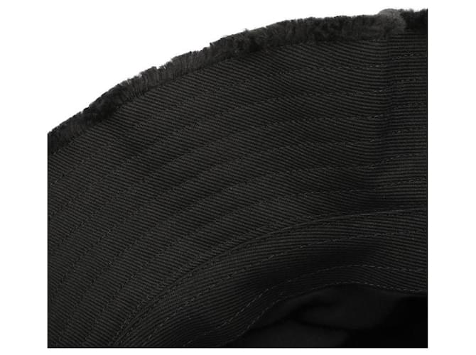 Jacquemus Artischocken-Bucket-Hat Schwarz - Ansicht 7