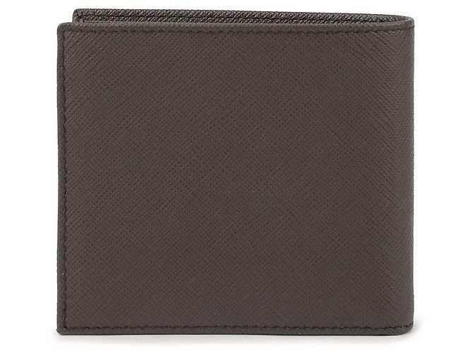 Prada Saffiano Leather Bifold Wallet Brown - view 5