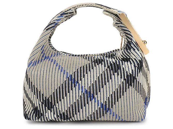 Burberry Borsa da viaggio mini Peg per donne Verde - vista 3
