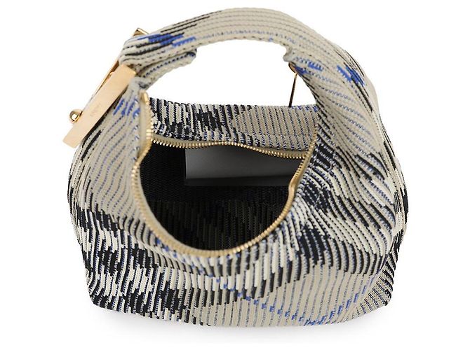 Burberry Borsa da viaggio mini Peg per donne Verde - vista 7