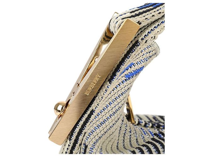 Burberry Borsa da viaggio mini Peg per donne Verde - vista 9