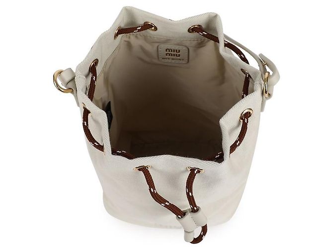 Miu Miu Bolso de Gabardina para Mujeres - vista 7