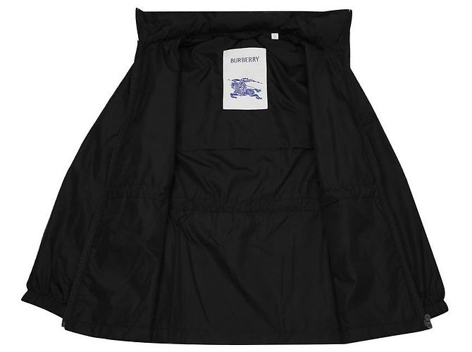 Burberry Kurze Nylon-Parka Schwarz - Ansicht 5