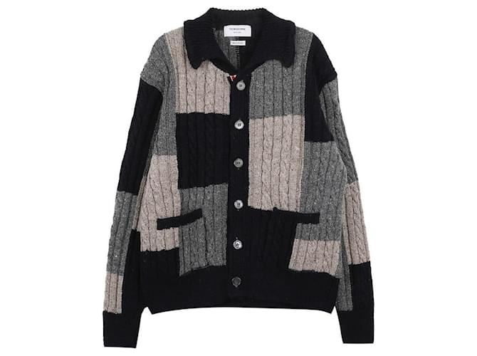 Thom Browne Cardigan Blau - Ansicht 3