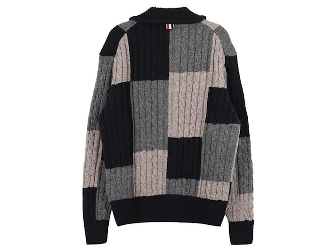 Thom Browne Cardigan Blau - Ansicht 4