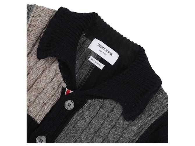 Thom Browne Cardigan Blau - Ansicht 5