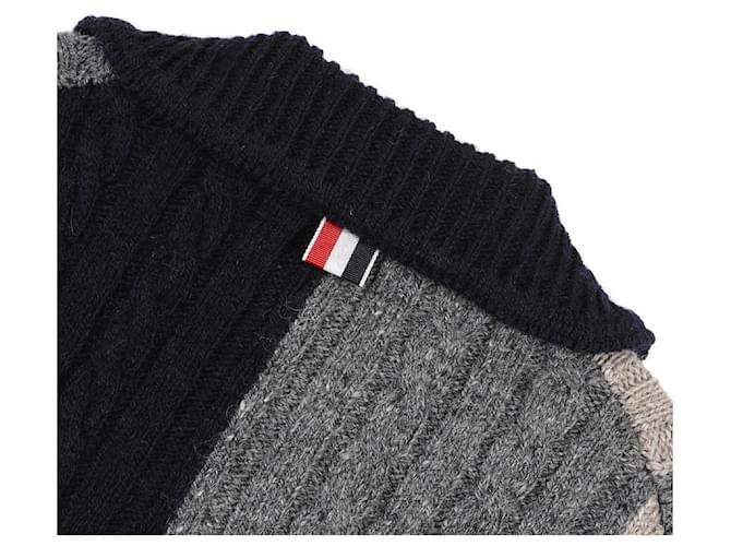 Thom Browne Cardigan Blau - Ansicht 9