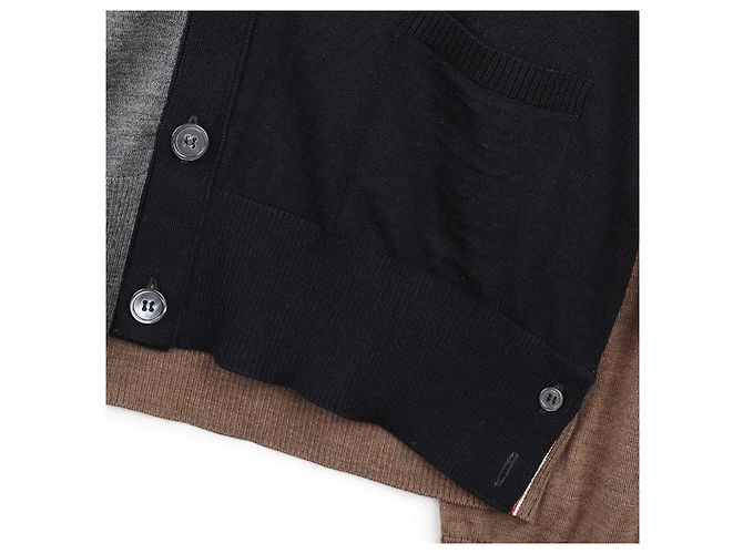 Thom Browne Cardigan Blu - vista 8
