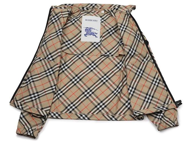 Burberry Chaqueta con capucha Check Castaño - vista 5