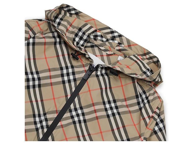 Burberry Chaqueta con capucha Check Castaño - vista 6