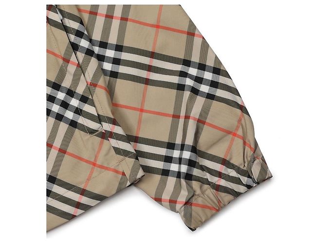 Burberry Chaqueta con capucha Check Castaño - vista 7