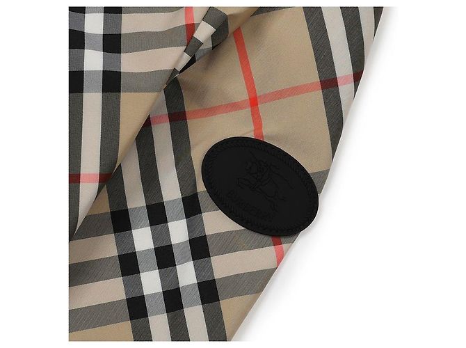 Burberry Chaqueta con capucha Check Castaño - vista 9