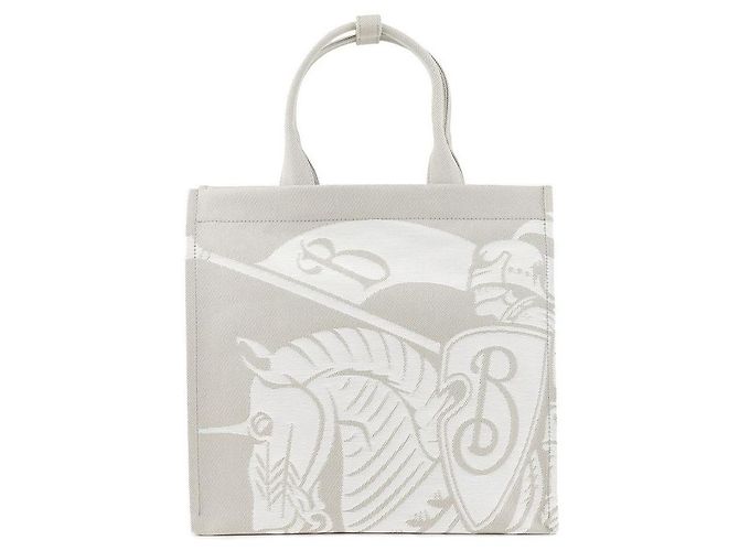 Burberry Borsa Tote Piccola Equestre Night - vista 4