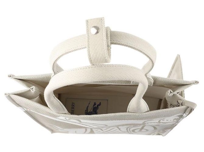 Burberry Borsa Tote Piccola Equestre Night - vista 8