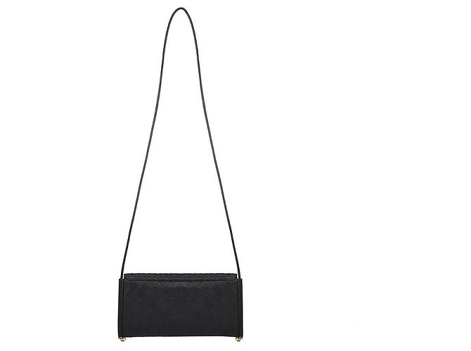 Bottega Veneta Mini borsa a spalla Intrecciato Nero - vista 5
